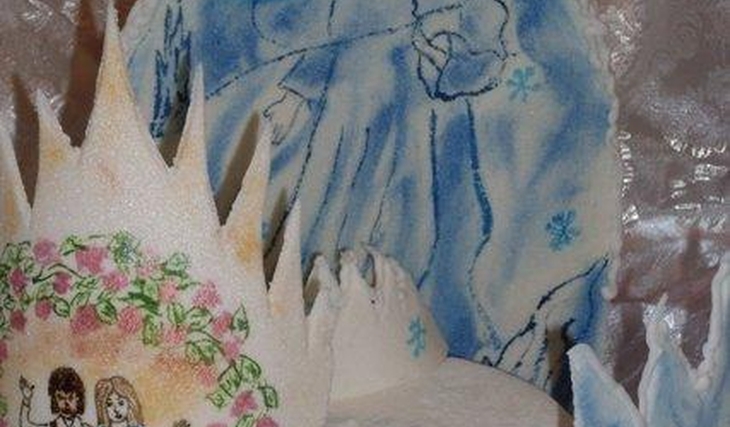 Торт "Кай в царстве Снежной королевы" от Malinka