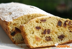 Сметанный кекс с финиками