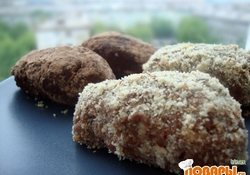 Рецепт: Пирожные «Картошка»