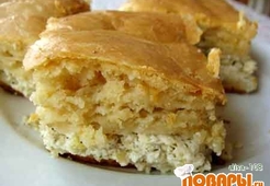 Картофельный пирог с творогом