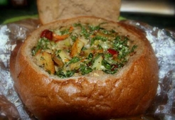 Фаршированный хлеб