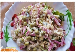 Рецепт: Салат из курицы