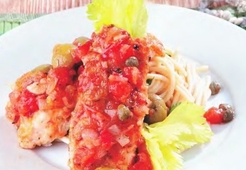 Треска в итальянском соусе