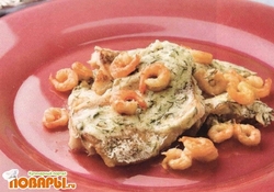 Рецепт: Минтай, тушенный с майонезом