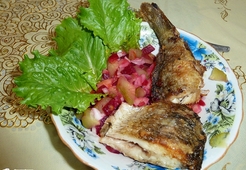 Карп с незабываемым Сабджи