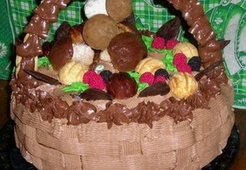 Торт-корзина 