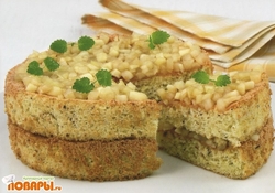 Рецепт: Пирог с миндалем