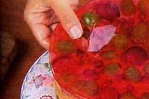 Шаг 7: Как только желе застынет как …