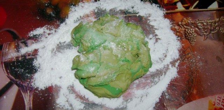 Шаг №5 МК Мраморный рисунок от Annula