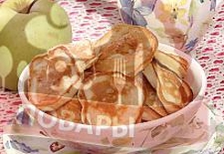 Оладьи с яблоками