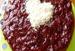 Вишневый тортик с джемом из квиттина