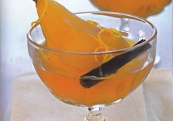 Рецепт: Груши в шафрановом сиропе 