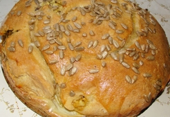 Пирог с брынзой