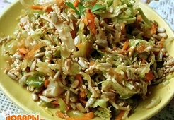 Салат из белокочанной капусты