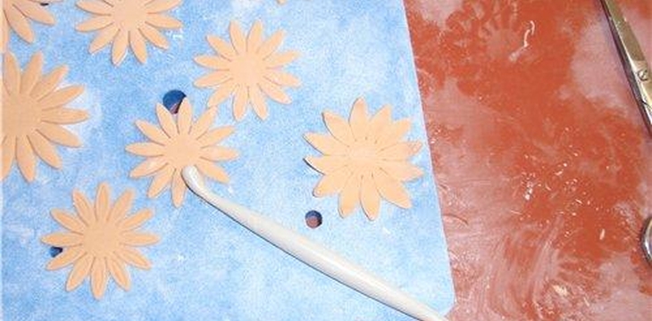 Шаг №3 МК по астрам-хризантемам от TaninTortik