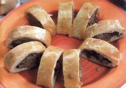 Рецепт: Кулебяка с мясом