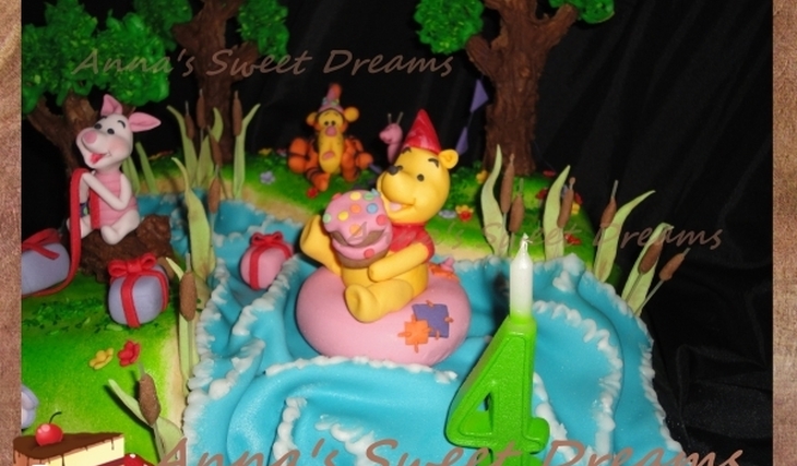 Винни Пух из мастики от Annula