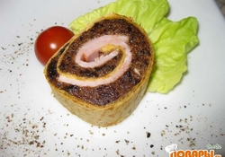 Рецепт: Рулет с черносливом