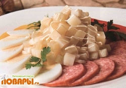 Рецепт: Закуска "Мировая"