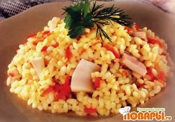 Рецепт: Плов из кальмаров