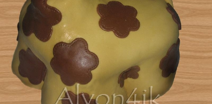 Шаг №3 МК Жирафа - Жоржетта 3D от Алёнчик