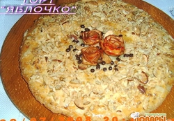 Рецепт: Торт "Яблоко"