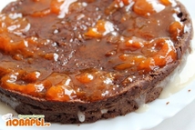 Шаг 9: следующий корж и слой абрикосового …