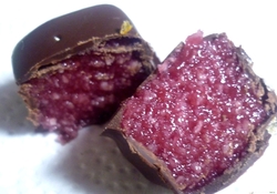 Рецепт: Конфеты Малинка Тропикаль