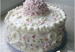 Торт "Белый танец"