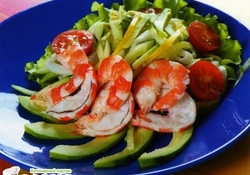 Рецепт: Салат по-средиземноморски