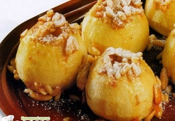 Печеные яблоки 