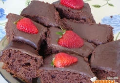 Быстрый шоколадный пирог