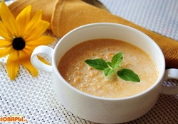 Рецепт: Суп-пюре «Морковный»