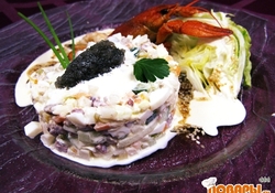 Рецепт: Салат "Оливье" по старинному рецепту