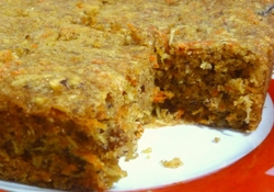 Рецепт: Морковный пирог с кокосом и специями