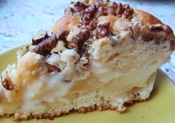 Рецепт: Пудинговый пирог с ананасами