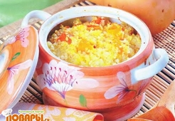 Каша с тыквой