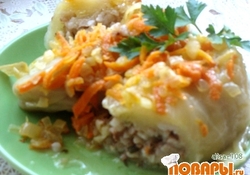 Рецепт: Постные голубцы