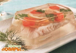 Рецепт: Судак заливной