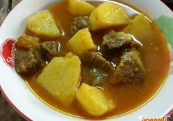 Рецепт: Мясо по-бенгальски