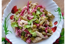 Шаг 2: Смешать. И салат готов! Примечание: …