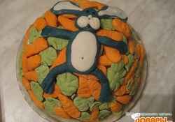 Рецепт: Торт "Зайчик в раю" 