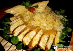 Рецепт: Куриное филе с карри и яблочным соусом