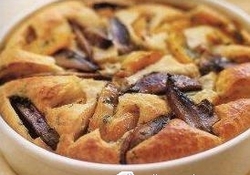 Рецепт: Торта Паулиста (пирог с грибами и тыквой)