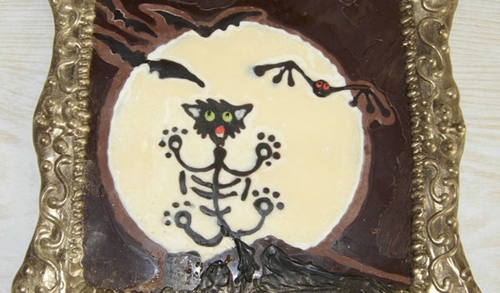 МК Шоколадная кртинка от Toropyga