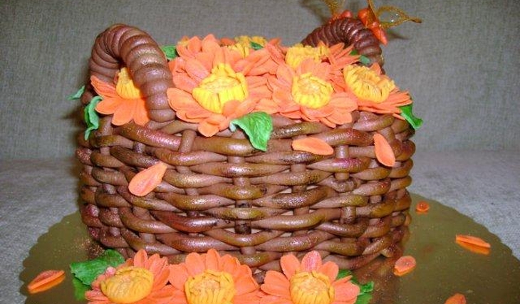 МК Плетёная корзинка от Annula