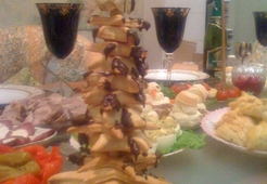 Песочная елочка