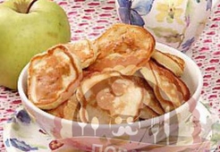 Оладьи с яблоками