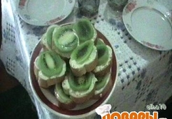 Бутерброд с киви