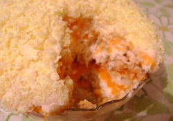 Рецепт: Салат рыбный "эксперимент"